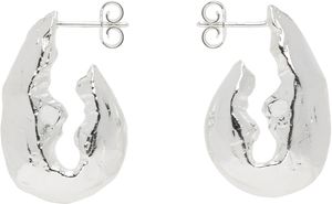 Alighieri Boucles d'oreilles Crustacean argentées