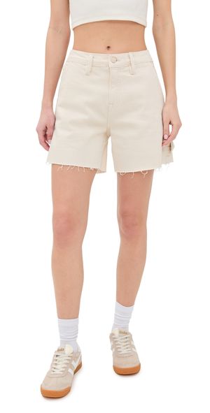 Good American Good 90s Long Shorts Ecru003 14