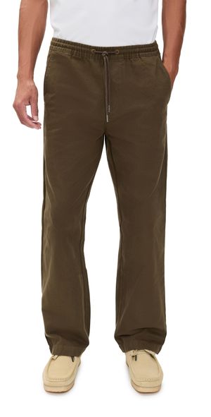 Far Afield Panama Twill House Trousers Brown 32