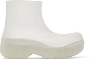 Bottega Veneta Transparent Puddle Boots
