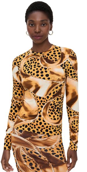 BruceGlen Cheetah Dot Python Tee Cheetah Dot Python S