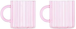 Fazeek Pink Wave Mug Set