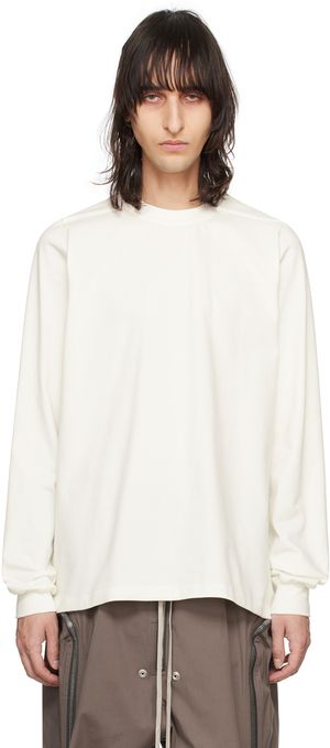Rick Owens Off-White Crewneck Sweatshirt