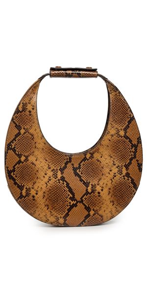 STAUD Moon Tote Bag Snake One Size