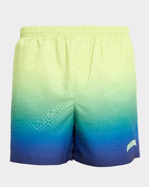 Men's Gradient Monogram Swim Shorts