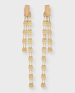 St Barts Linear Front and Back Earrings