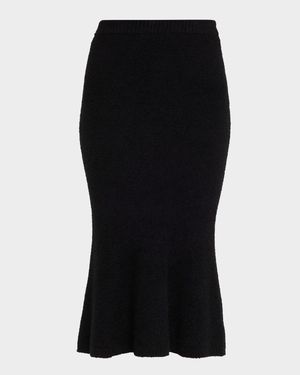 Salem Knit Flare Midi Skirt