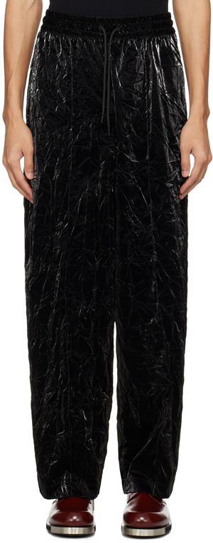 Han Kjobenhavn Black Elasticized Track Pants
