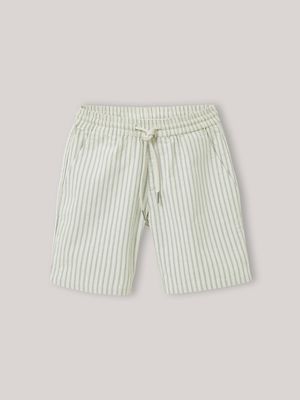 Cyrillus - Bermuda en oxford - Taille 8A - Vert