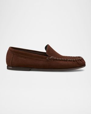 Men's Montauk Suede Venetian Moccasins