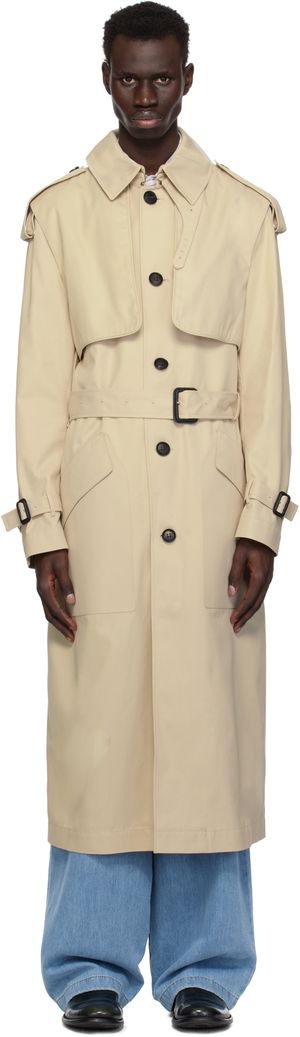 MACKAGE Beige Beau Trench Coat