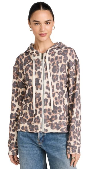 Le Superbe Zipup Hoodie Classic Leopard M/L