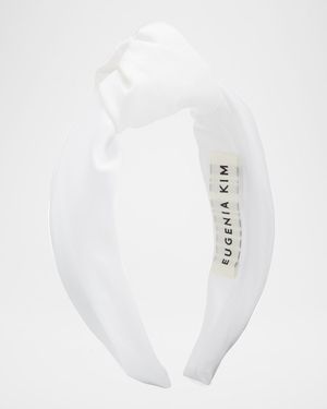 Karyn Knotted Satin Headband