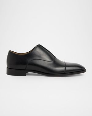 Men's Alpha Male II Leather Cap-Toe Loafers