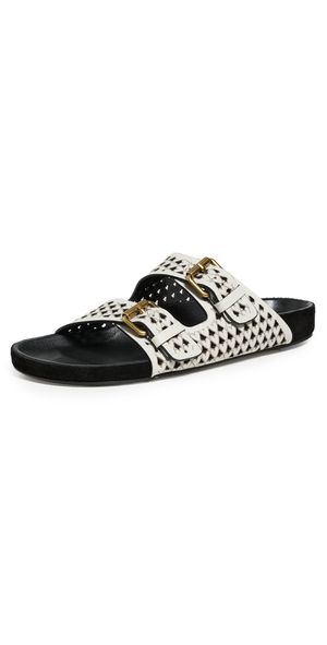 Isabel Marant Lennyo Sandals Chalk 36