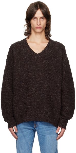 Calvin Klein Pull Halo brun