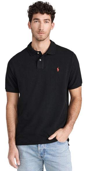 Polo Ralph Lauren Classic Fit Iconic Mesh Polo Black M