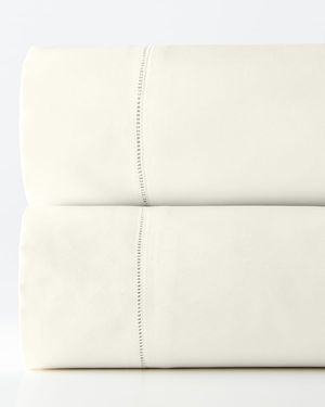 Milos King Solid Sateen Pillowcase Pair