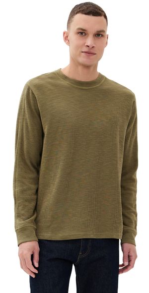 RAILS Rheese Sweater Green Olive L