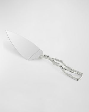 Pomegranate Silver & Gold Cake Knife