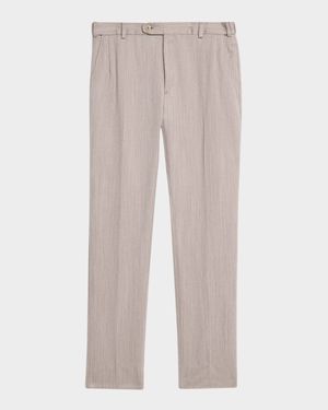 Men's Journey Flat-Front Trousers