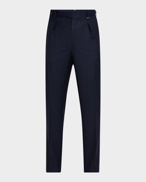 Men's Single-Pleated Sport Trousers