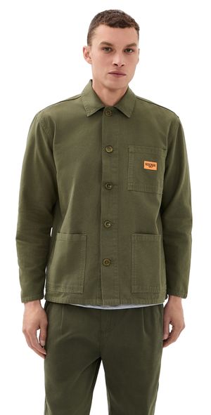 Service Works Canvas Chore Shirt Olive S