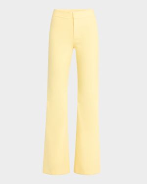 Andrew Mid-Rise Bootcut Slim Pants