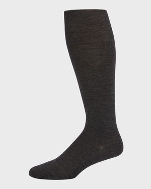 Men's Knit Over-Calf Socks