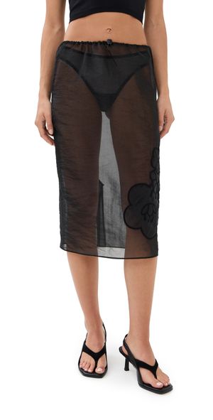 Cecilie Bahnsen Bambi Skirt Black 10