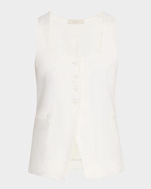Jackie Linen Vest