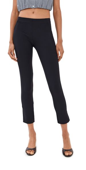 Veronica Beard Zip Back Scuba Pants Navy 16