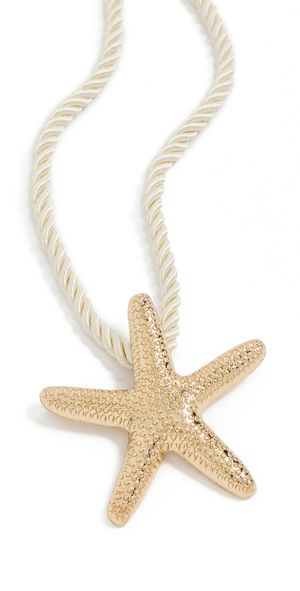 Ettika Starfish Statement Pendant Necklace Gold One Size
