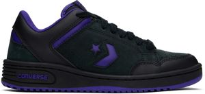 Converse Black Converse Weapon Leather Low Top Sneakers