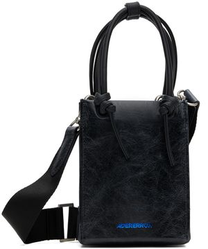 ADER error Sac noir à ornements noués