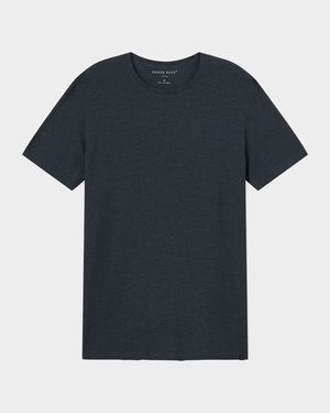 Men's Marl Crewneck Short-Sleeve Knit Tee