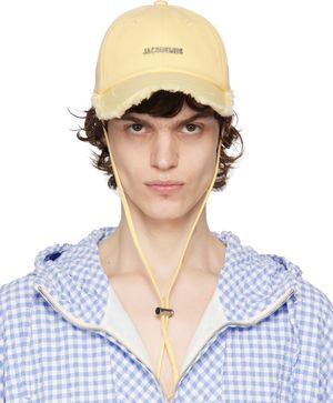 JACQUEMUS Yellow 'The Artichaut' Cap