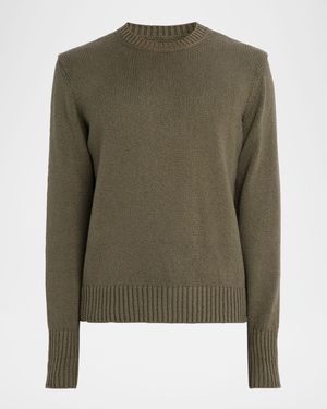 Men's 7 GG Cotton Knit Crewneck Sweater