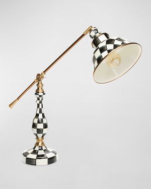 Courtly Check 22" Reading Table Lamp
