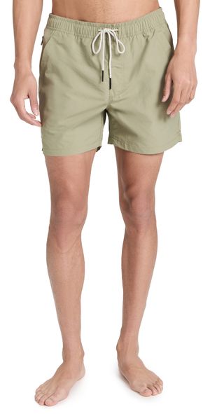 OAS Nylon Swim Shorts 4.75 Green M