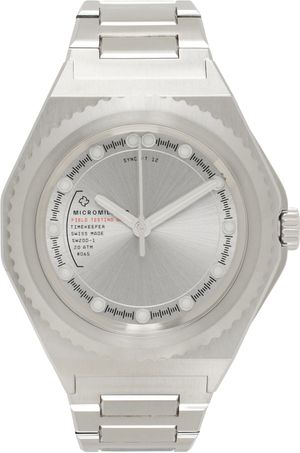 MICROMILSPEC Silver Field Testing Unit Watch