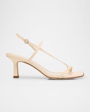 Elise Leather Mule Sandals