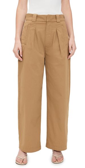 Citizens of Humanity Cara Cropped Pleated Trousers Nano 26