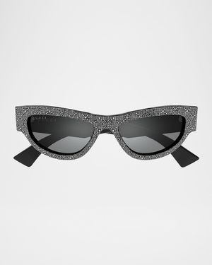 Recycled Acetate Cat-Eye Sunglasses