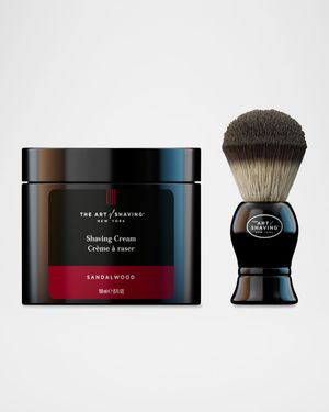 Essential Shave Starter Set, Sandalwood