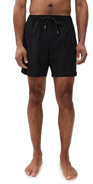 Fair Harbor The Anchor Swim Trunks 6 Black XXL