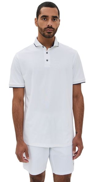 Greyson Performance Tech Pique Polo Arctic M