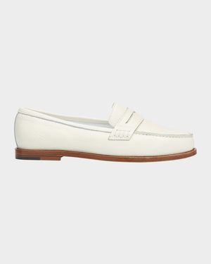Perrita Leather Penny Loafers