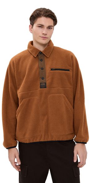 Filson Pile Fleece Pullover Whiskey S