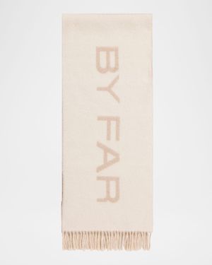 Alard Logo Alpaca-Blend Scarf